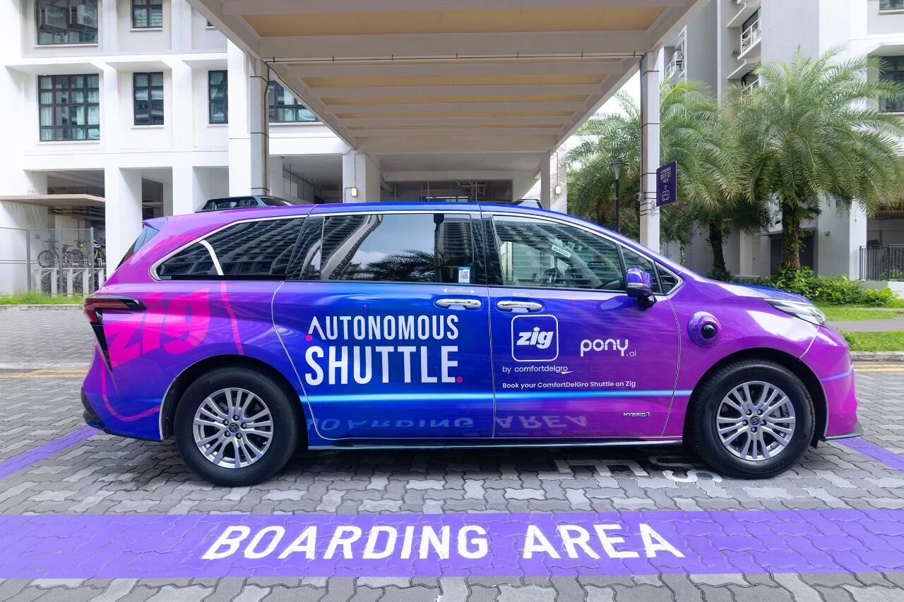 Pony.ai, Robotaxi, Pony.ai launches Robotaxi service in Singapore with ComfortDelGro