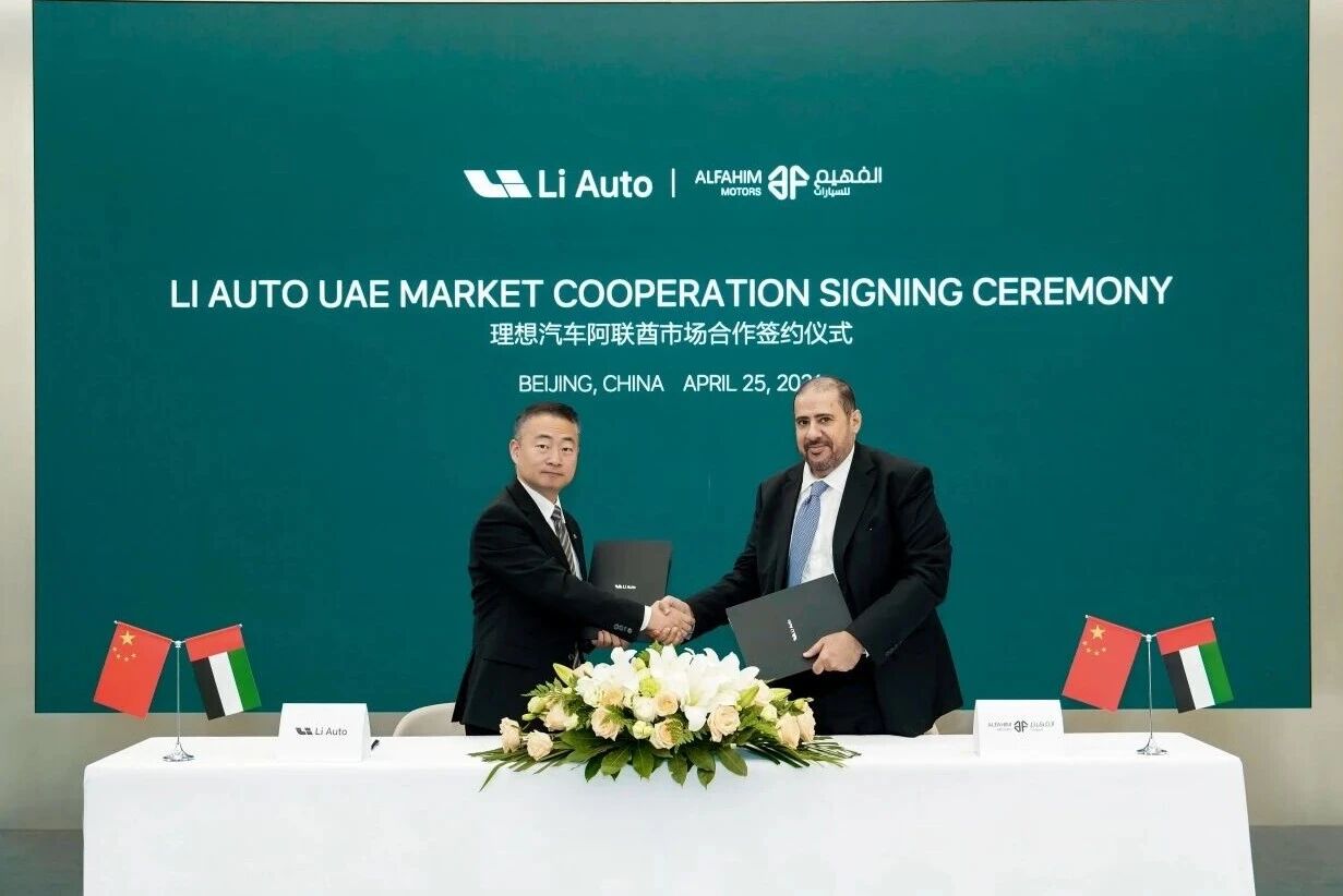 Li Auto expands into Middle East and accelerates Asia-Pacific rollout