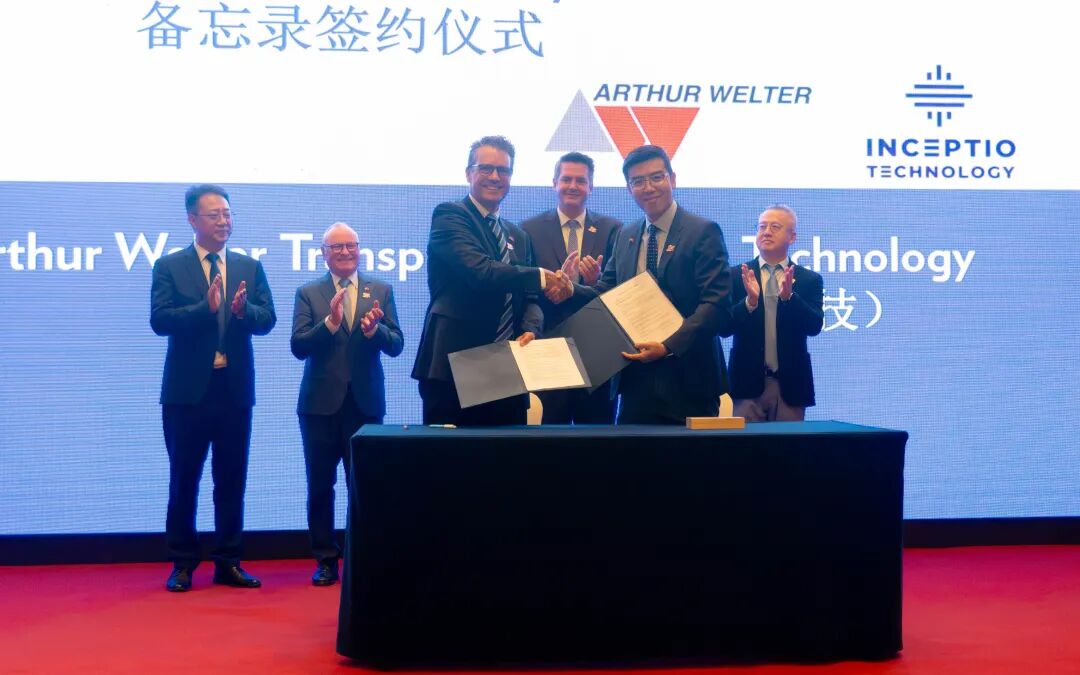 Inceptio Technology, Arthur Welter Transports Sign MoU on European Autonomous Trucking
