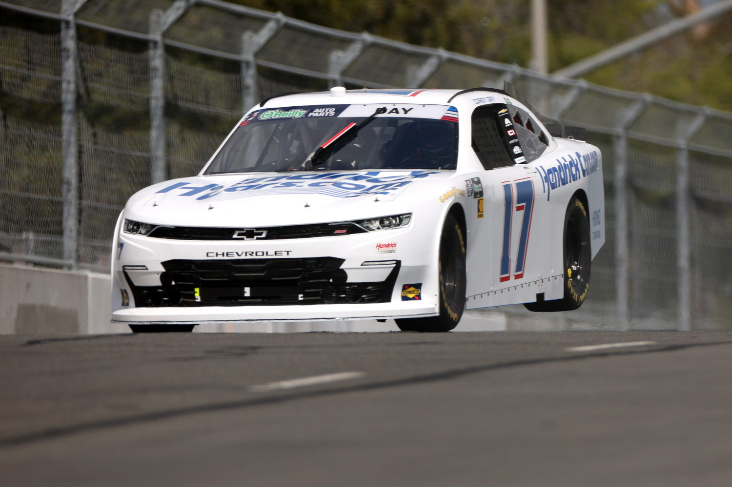 A Manhole Cover Flew Into Corey Day’s Radiator on Lap One Around the Naval Base Coronado Course
