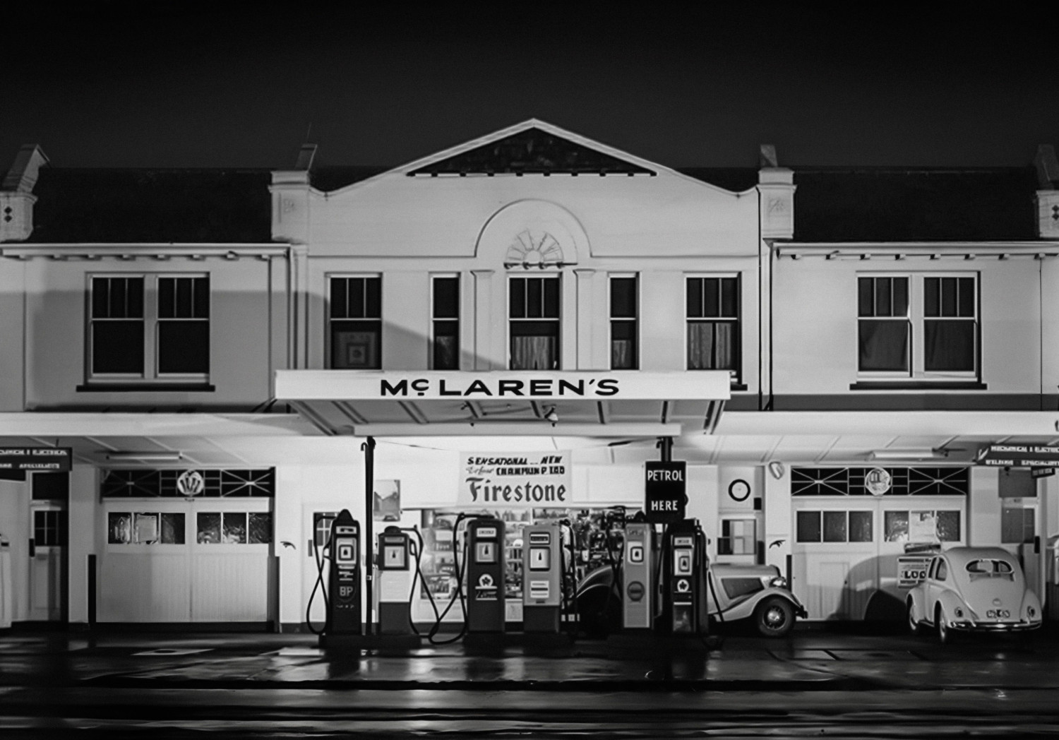 McLaren's New Logo Started at Its Founder's Family Gas Station