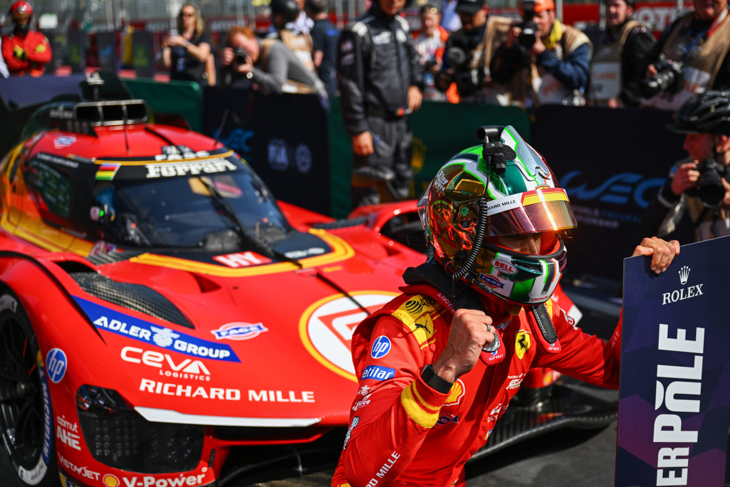 Ferrari, Toyota, Ferrari Opens 2026 WEC Season with Imola Hyperpole, Toyota Misses by 0.011 Seconds