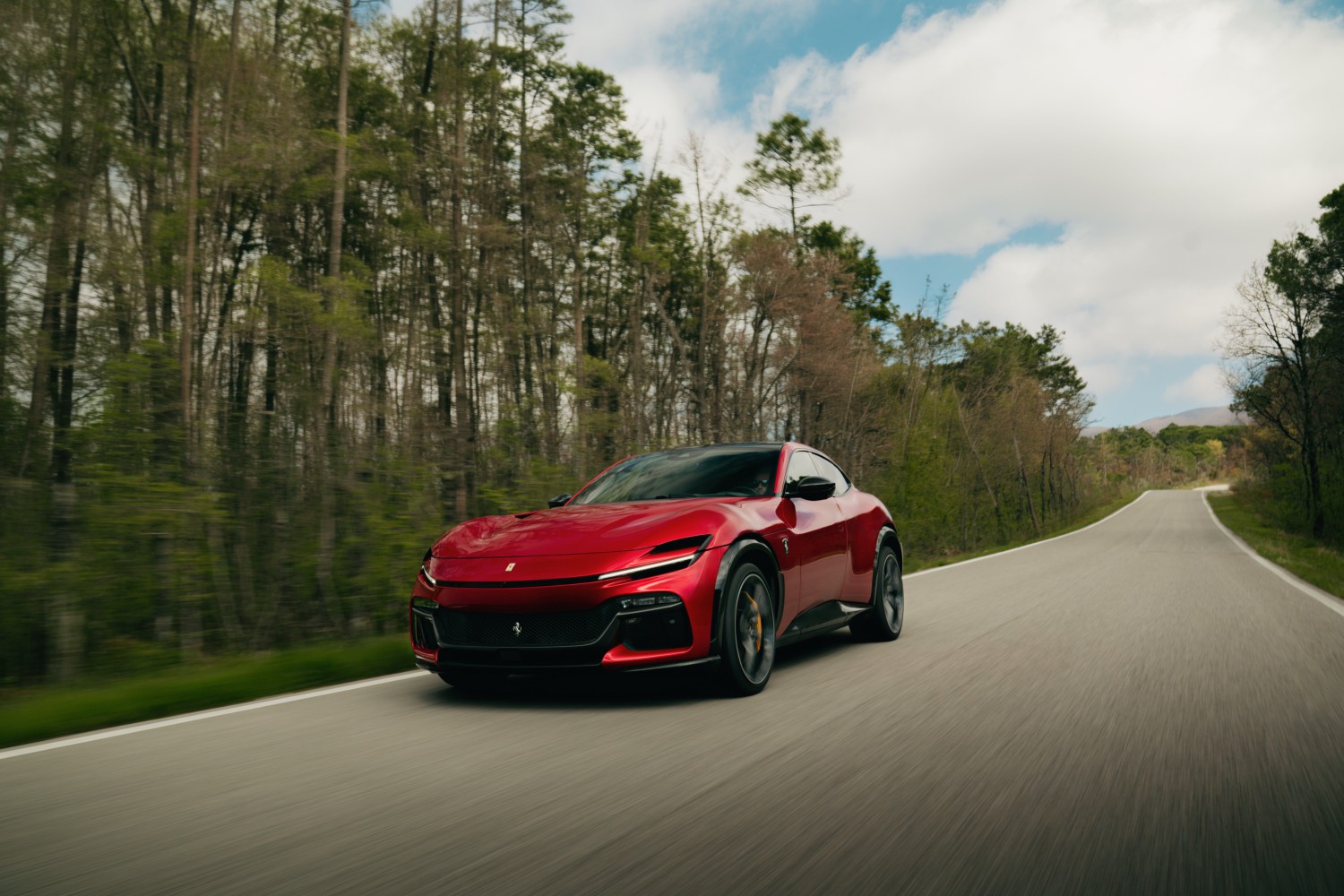 Ferrari Purosangue Handling Speciale Package Hones the V-12 SUV