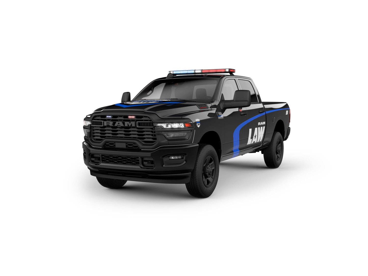 2027 Ram 2500 Emergency Response Vehicle Is a Pursuit-Capable Heavy Duty Police Truck