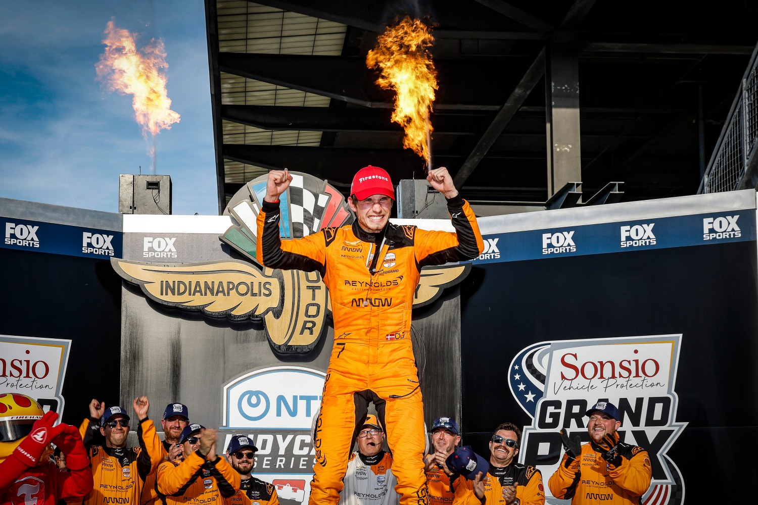 Christian Lundgaard Brings Arrow McLaren Its First Win of ’26 Season at the Indy Road Course