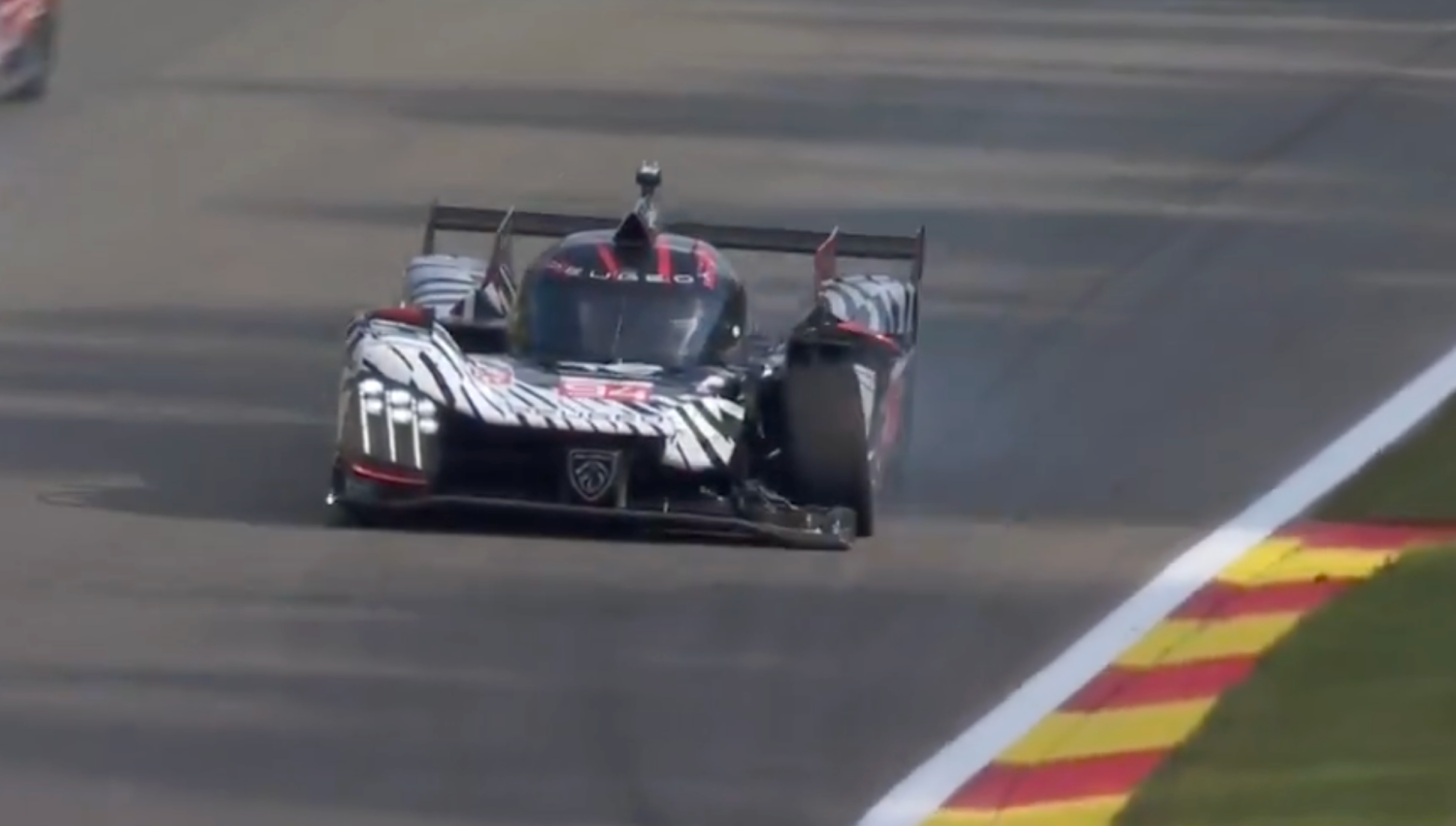 Peugeot's 6 Hours of Spa Dreams Shattered Following Unavoidable Crash with GT Car