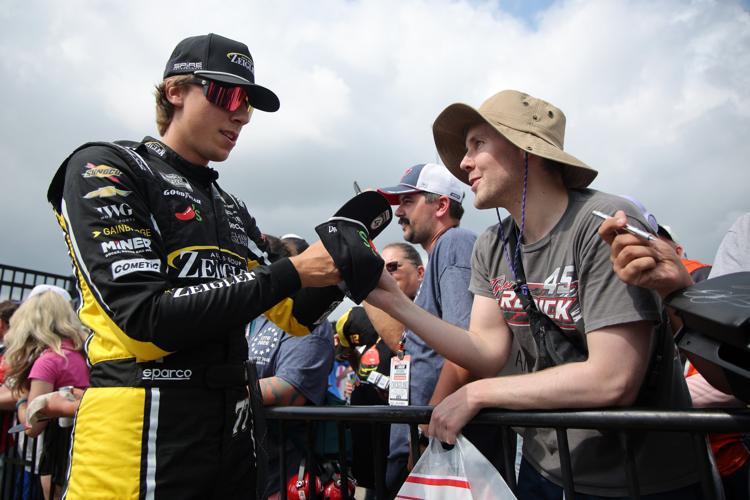 NASCAR's Carson Hocevar Wants Your Favorite Driver's T-Shirt... Traded In For One of His Own