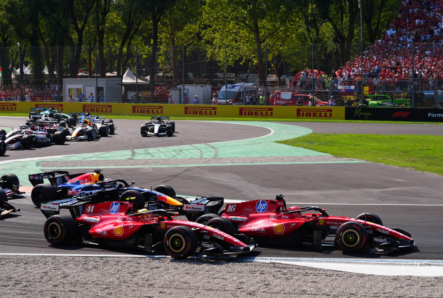Hamilton and Leclerc Say They’ve Put Their Monza Clash Behind Them