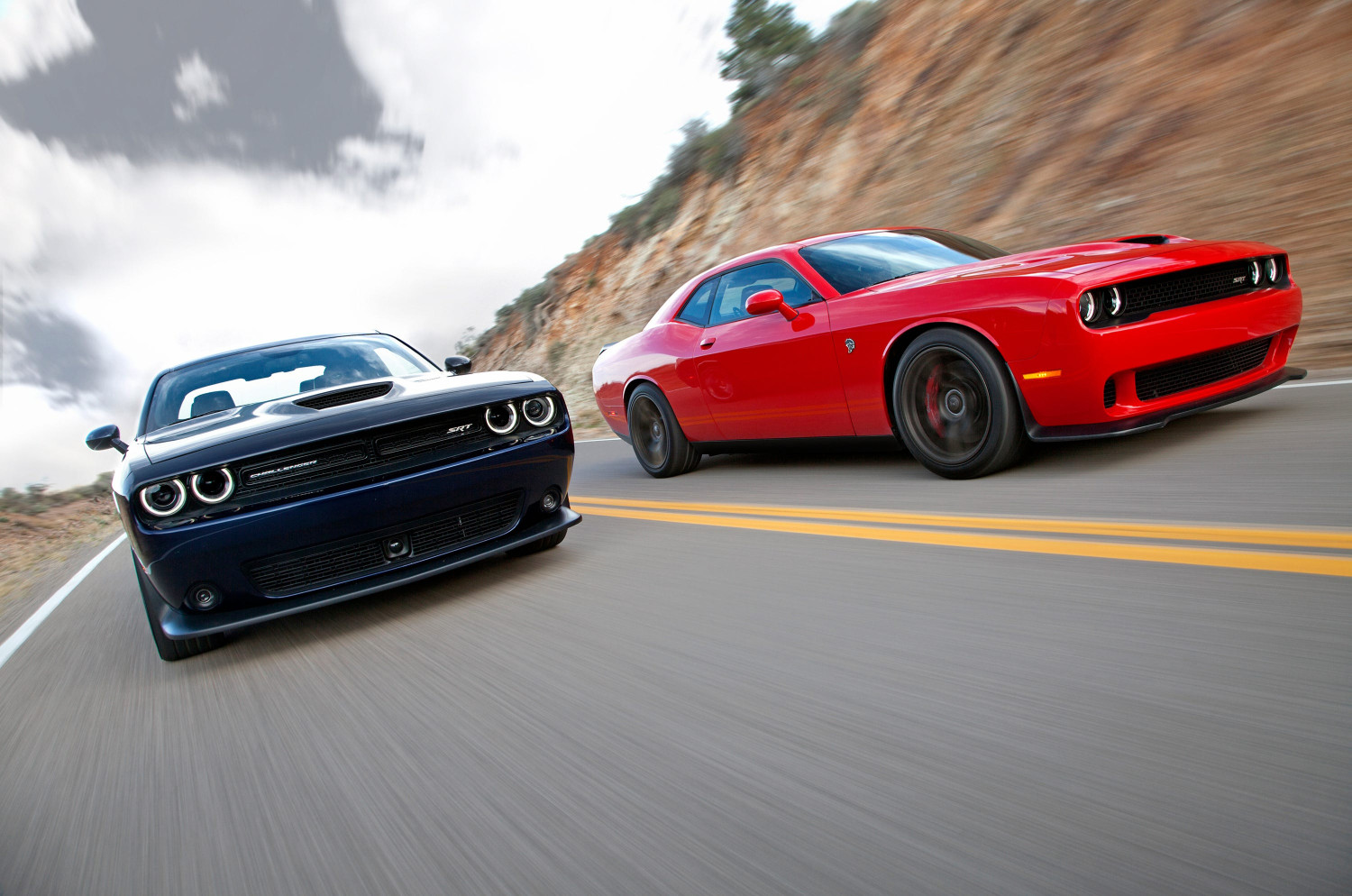 Teens in Stolen Dodge Challengers Fled Police at Over 100 MPH, Then Came Right Back and Got Arrested: Cops