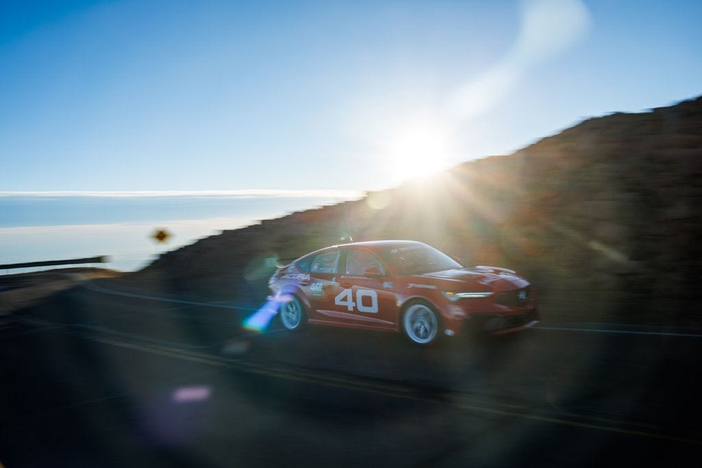 Romain Dumas and the Ford Super Mustang Mach-E Wins at Pikes Peak