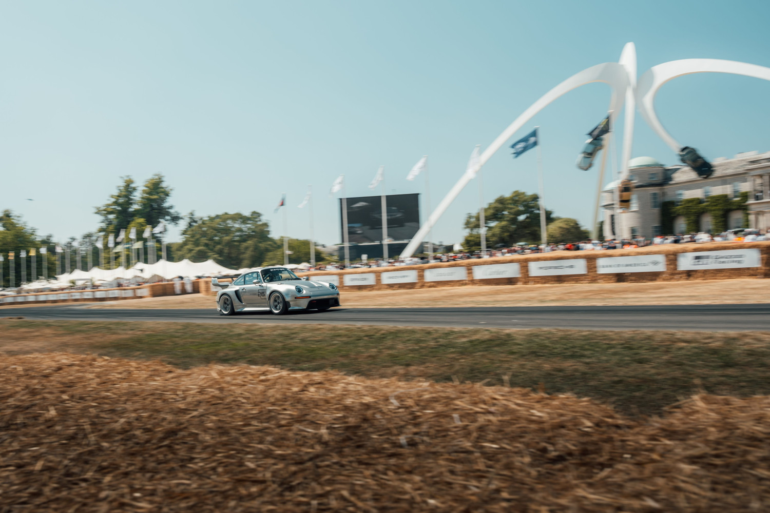 It's Not Easy To Put 1000 HP Down at the Goodwood Festival of Speed
