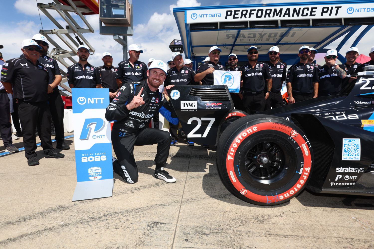 IndyCar, Kyle Kirkwood Secures Second Career IndyCar Oval Pole Position at Nashville Superspeedway