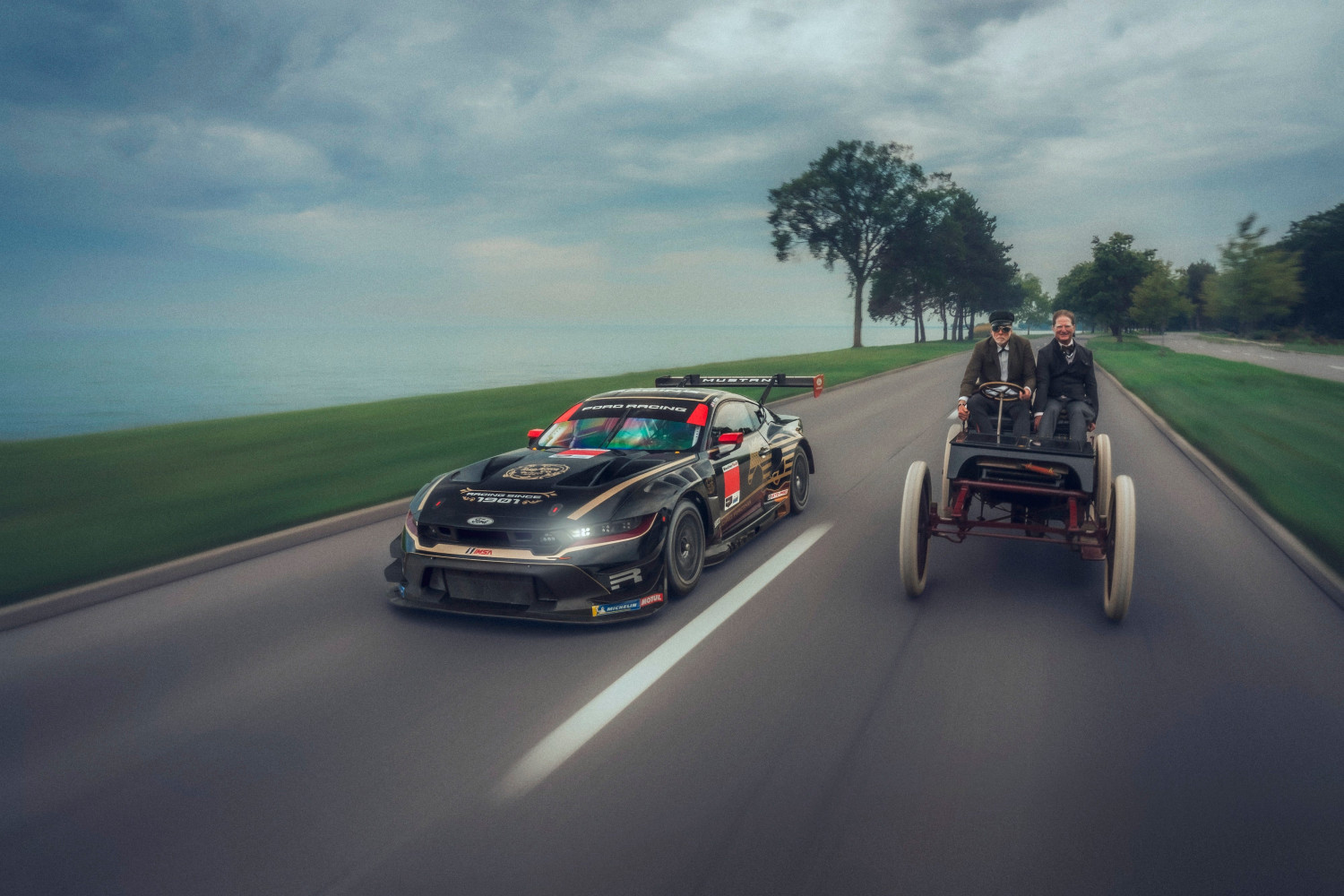 Ford’s Mustang GT Race Car Wearing Tribute To 125-Year-Old Racer for Petit Le Mans