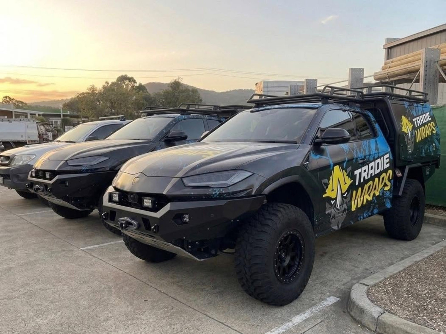 Lamborghini, Sadly, This Lamborghini Urus Work Truck Turned Out to Be an April Fools Day Gag