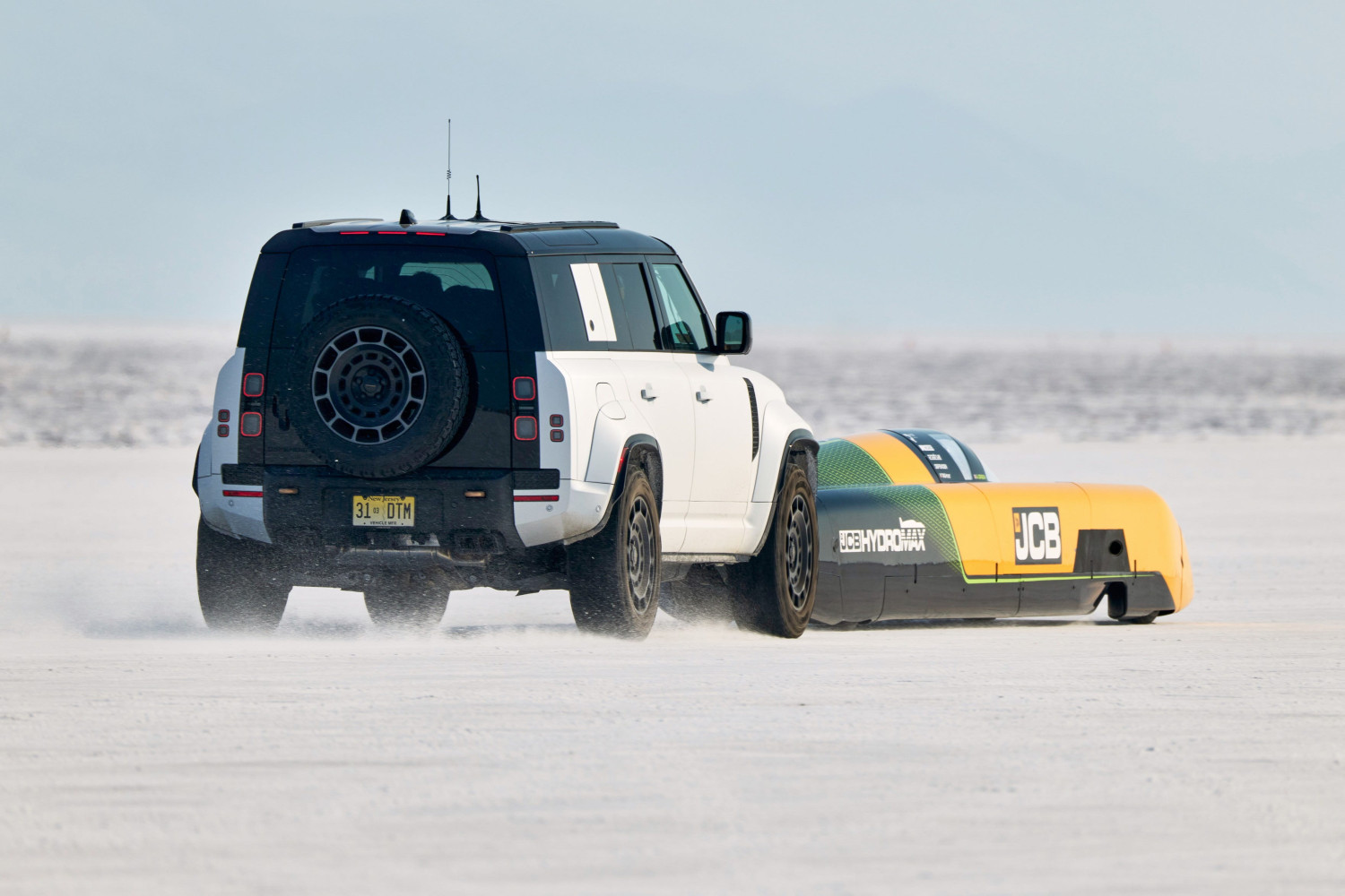 Land Rover Defender Octa Launched World’s Fastest Hydrogen-Powered Car on Its 406-MPH Record Run