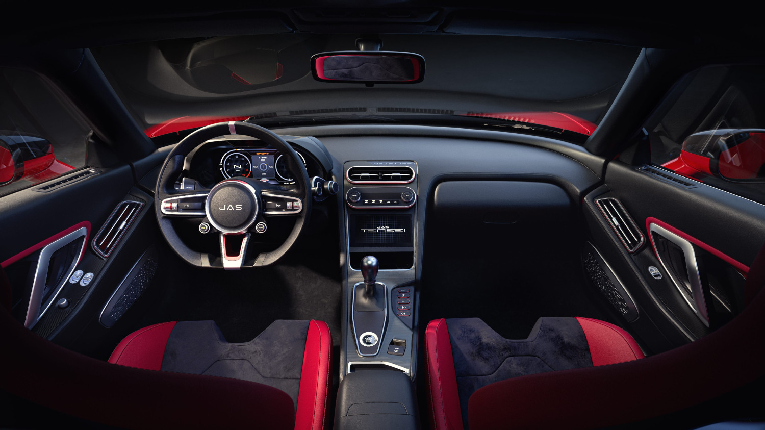 The Pininfarina and JAS Tensei NSX’s Interior Mixes Old and New
