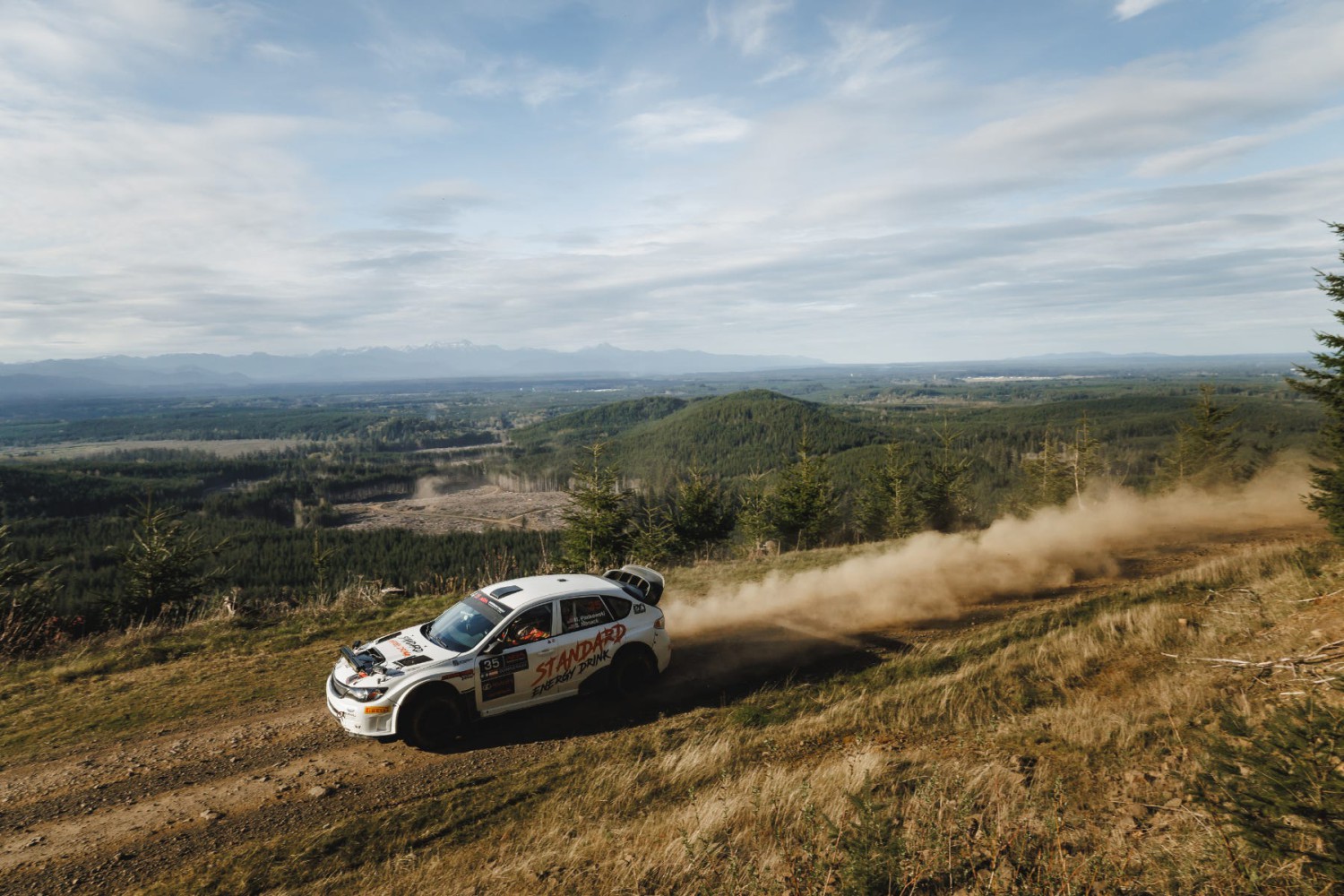 How a Flat-6-Swapped Subaru WRX STI Surprised Everyone at the Olympus Rally