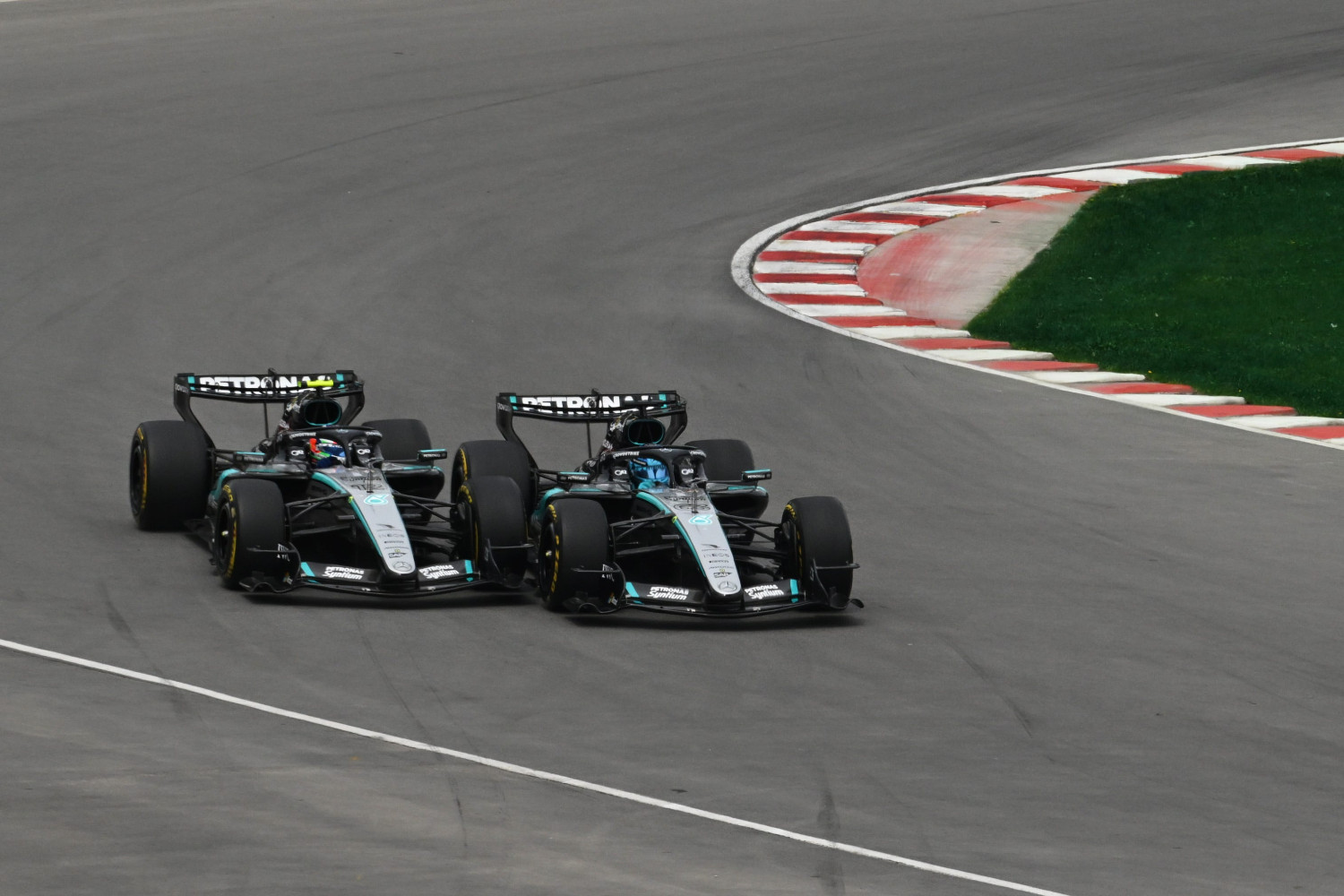 Mercedes, The Mercedes Touch in Montreal Sprint Battle, George Russell Wins From Pole Position