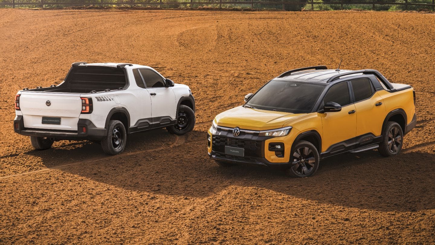 Volkswagen Teases Next-Gen Version of Its Amarok Pickup Truck