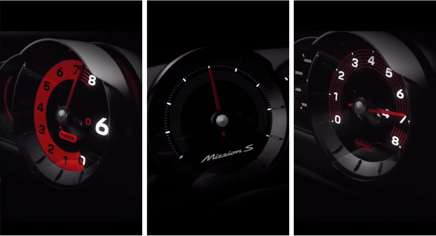 Porsche, SuperCar, Porsche Mission S Supercar Concept Teaser Reveals 8000-RPM Redline