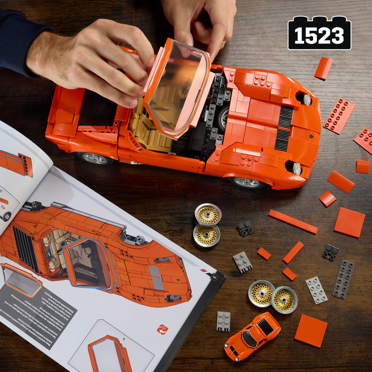Mattel Brick Shop Adds a Lamborghini Miura and a Homologation-Special Audi