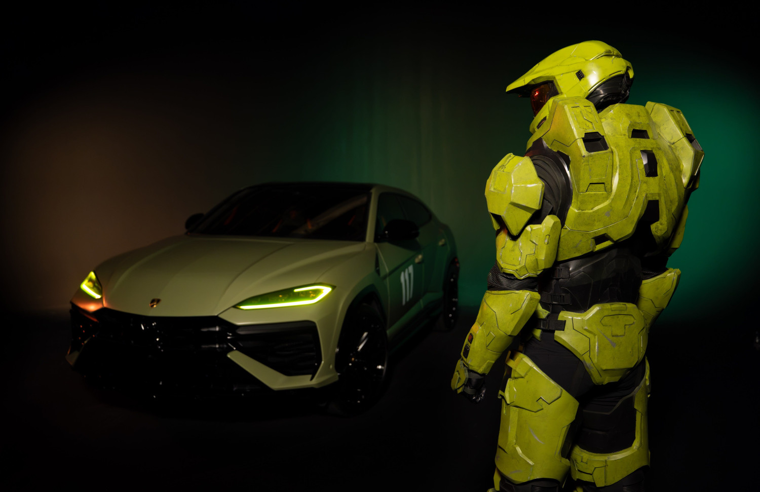 Lamborghini Urus SE Master Chief 117 Edition Celebrates Halo