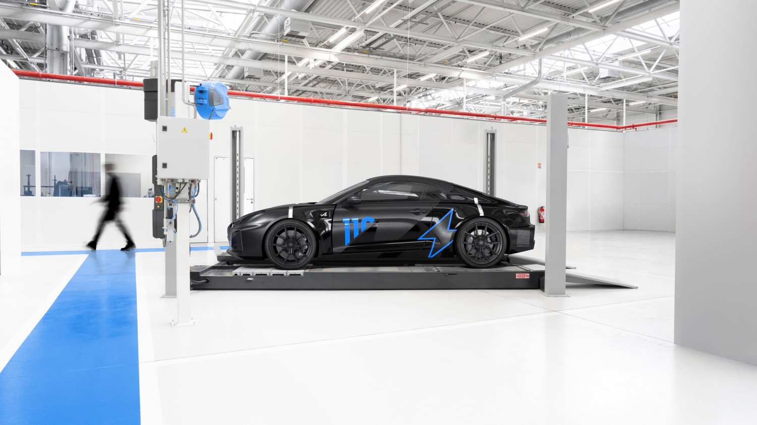 Alpine 'A110 Future' EV Mule Shows Its Prototype Face at Goodwood Festival of Speed