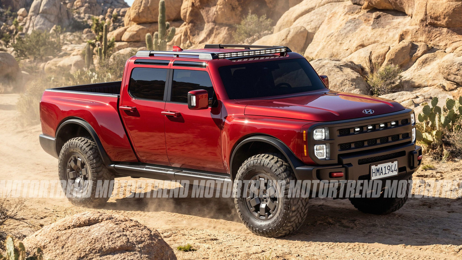 Here’s How Hyundai’s Upcoming Toyota Tacoma-Fighting Midsize Pickup Truck Could Look
