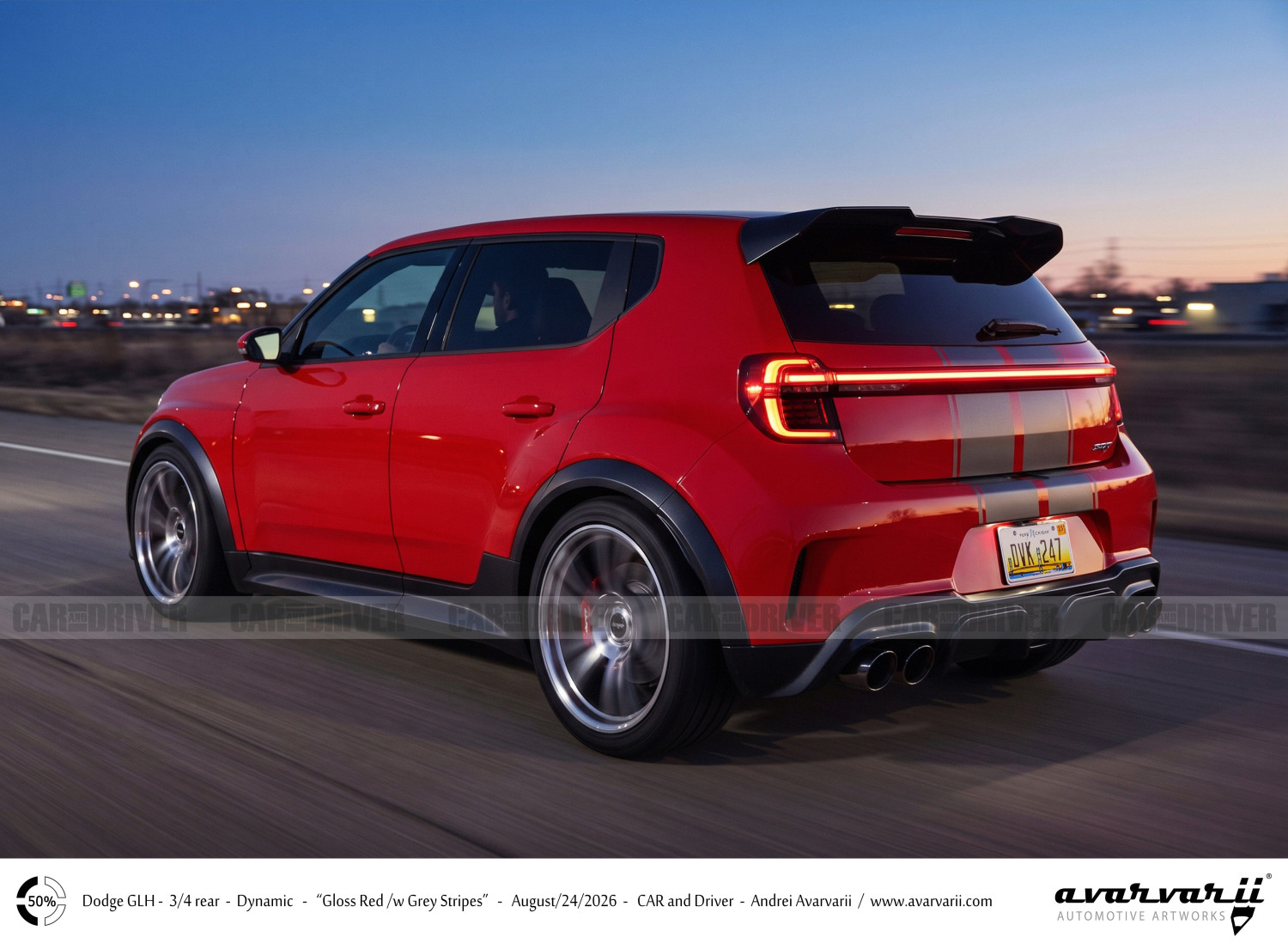 2028 Dodge GLH Is a Muscular Hot Hatchback Worth Waiting For