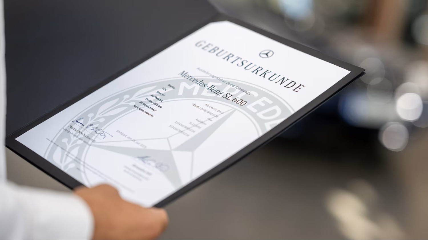 Mercedes-Benz Is Now Issuing ‘Birth Certificates’ for Its Older Cars