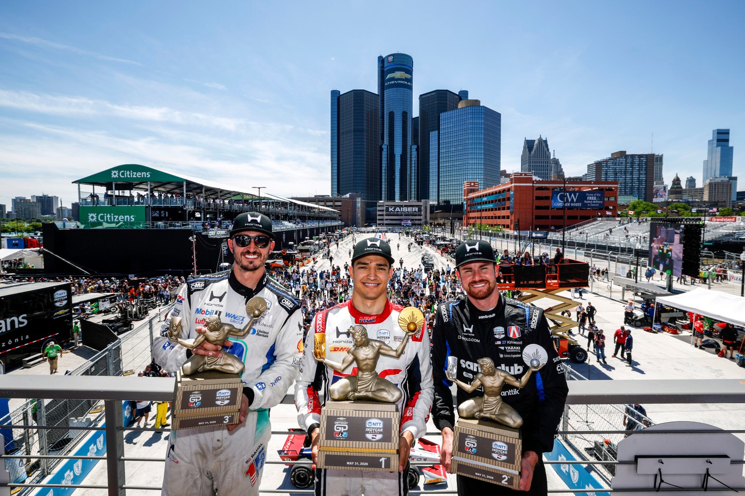 IndyCar Podium Finishers Have Mixed Reactions to New Caution Protocol on First Street Course Since Enacted