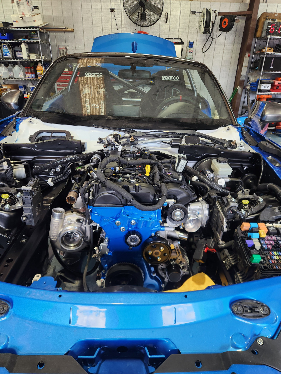 This Mazda Miata Makes 400+ HP, Thanks to a Ford EcoBoost Engine Swap
