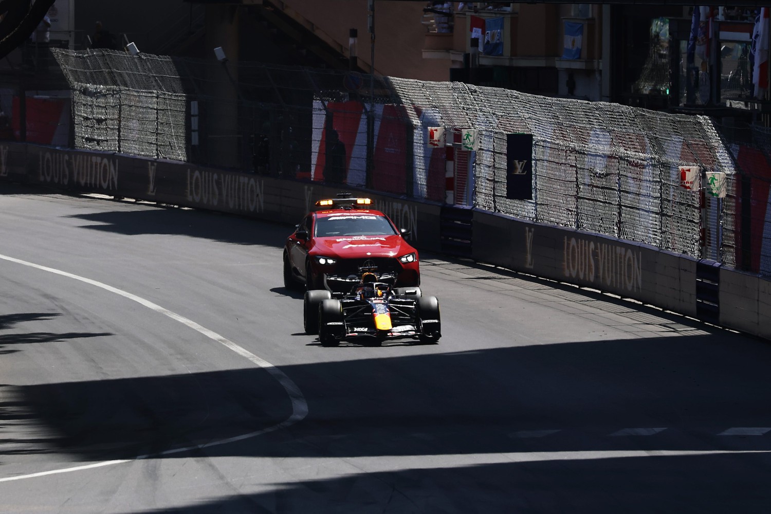 Max Verstappen's RB22 Stalls at the Starting Line of Monaco Grand Prix