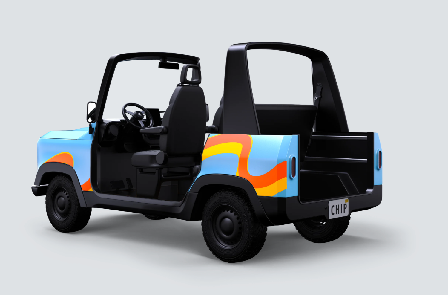 This Tiny EV Says It Can Run Errands While You Relax on the Couch