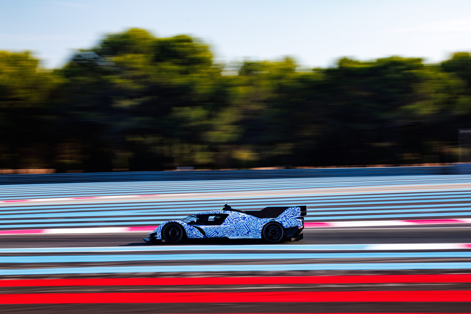 Ford Hypercar Race Car Officially Shows Off Design During Paul Ricard Testing