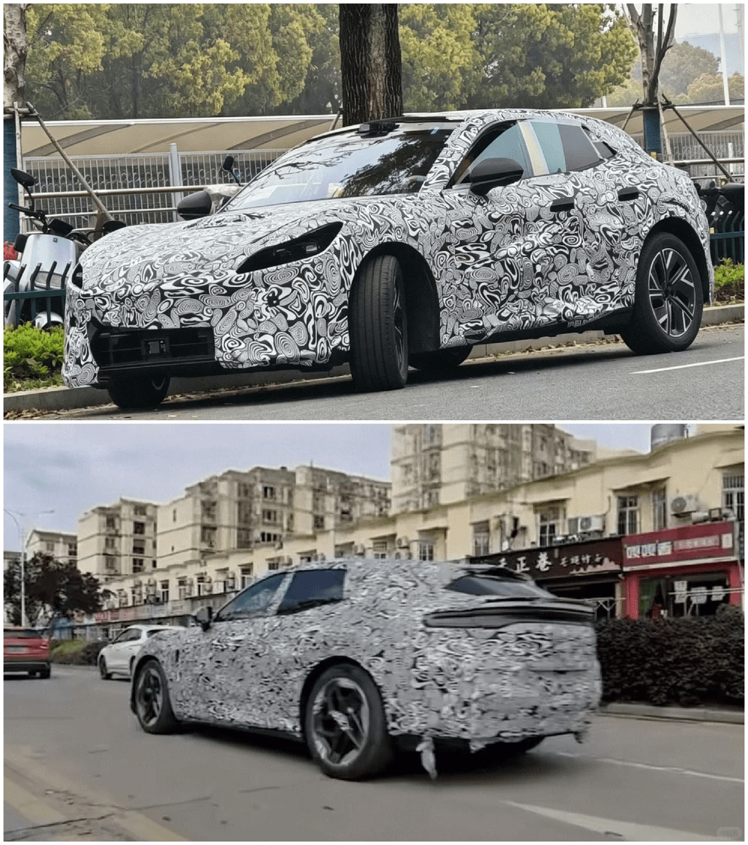 Spy Shots Surface of Luxeed’s First Sporty Coupe-SUV