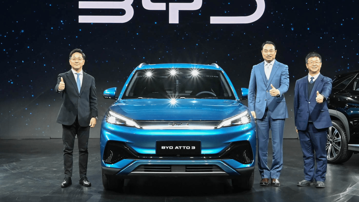 China Climbs to Third in South Korea Imported Vehicle Sales, Edging Out Japan