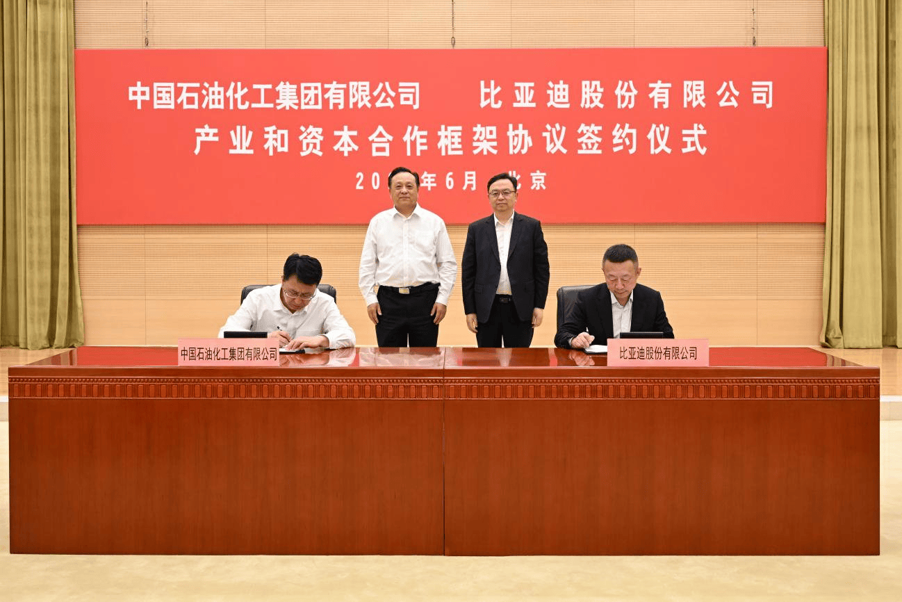 BYD Partners with Energy Giant Sinopec on Charging Network