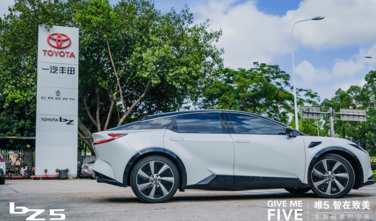 FAW Toyota bZ5 Secures Five-Star Rating in Latest C-NCAP Tests