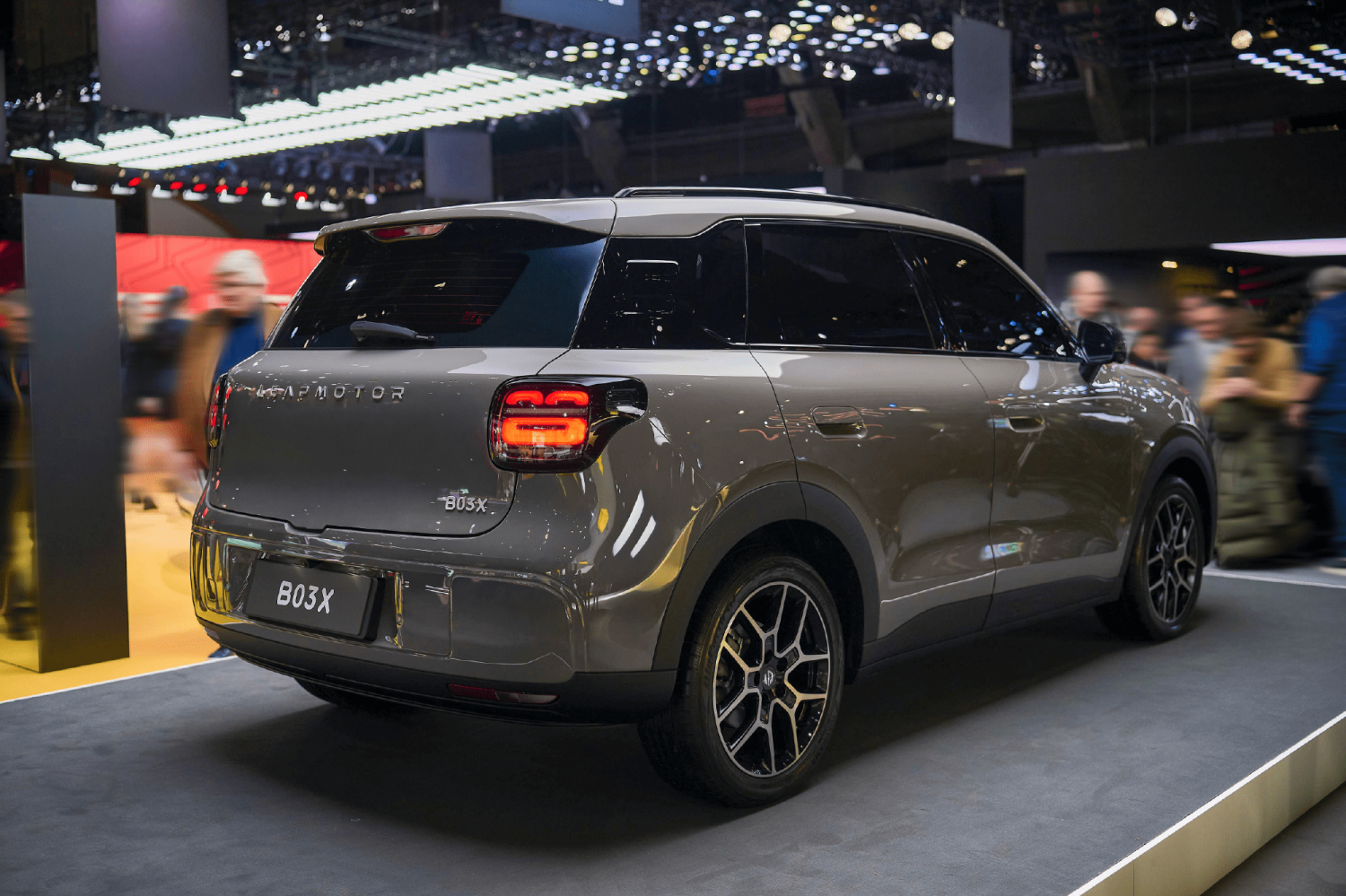 Leapmotor A10 Appears in Europe as B03X at Brussels Auto Show 2026