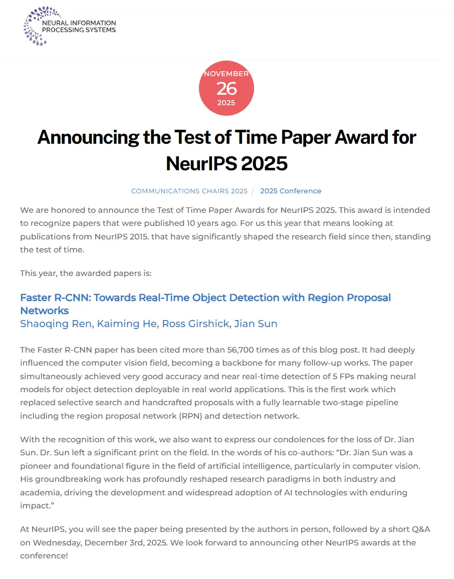 NIO VP Shaoqing Ren Honored with 2026 SDV Innovator Award