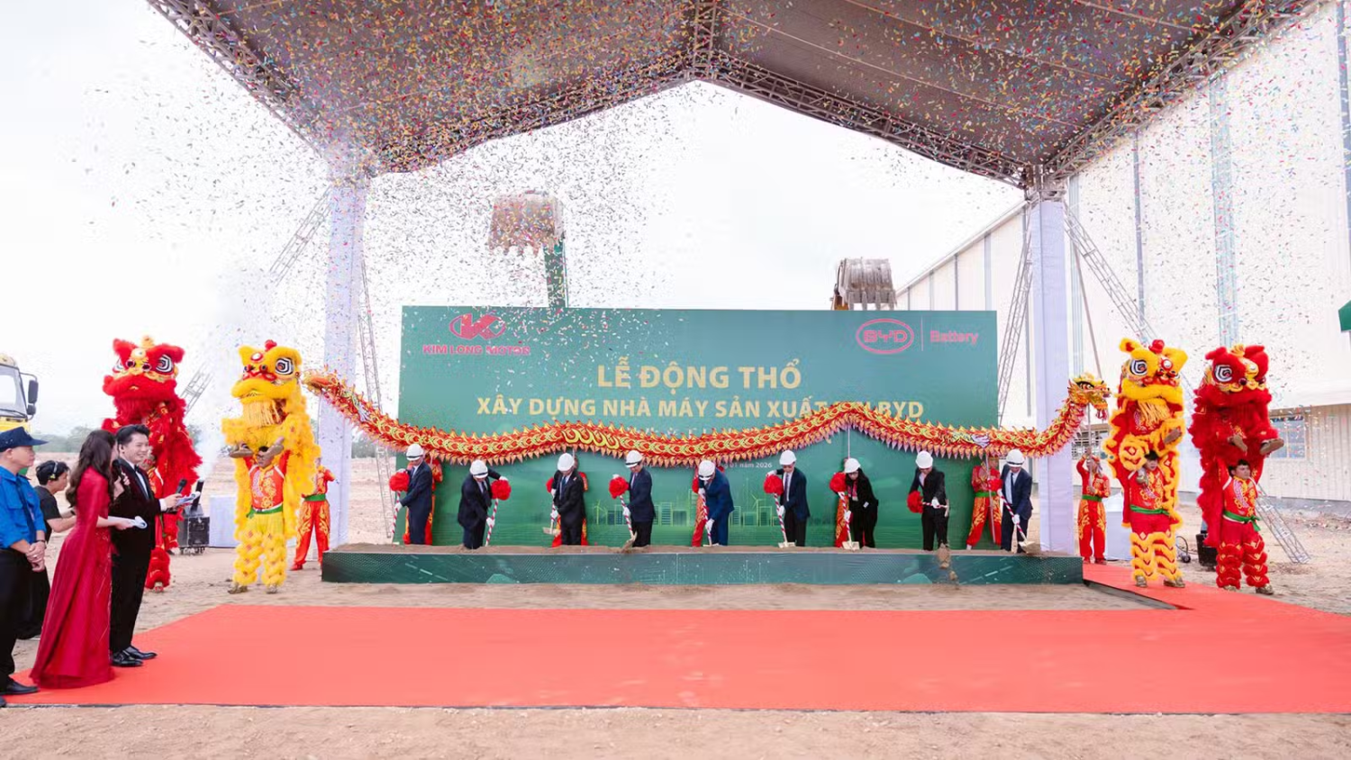 BYD Partners with Local Automaker to Build $130 Million EV Battery Plant in Vietnam