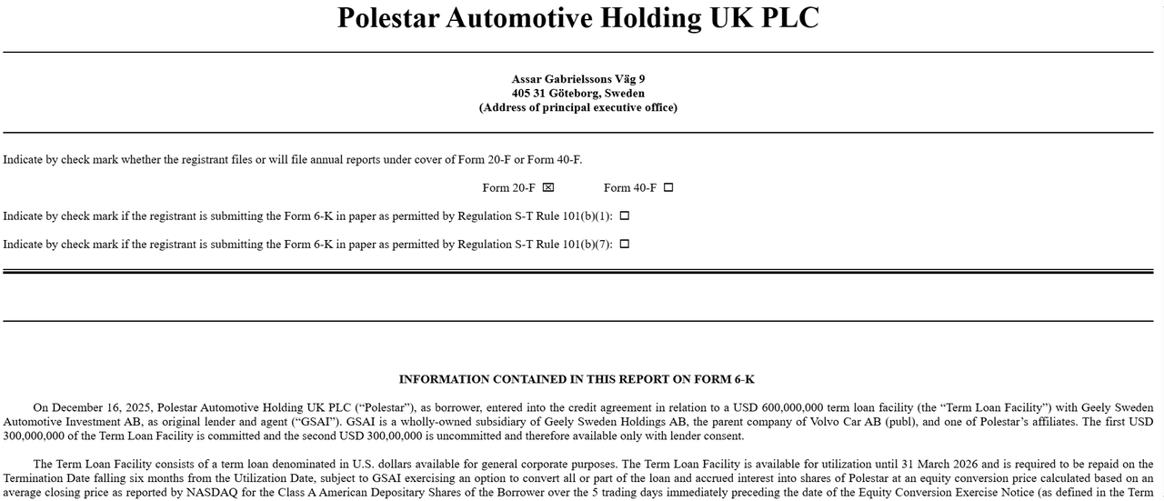 Geely, Volvo-Backed Polestar Secures $400 Million Equity Financing