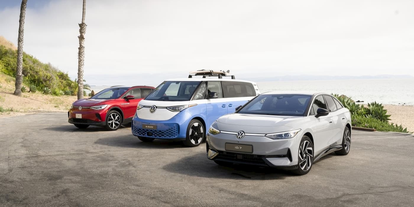Volkswagen's 2025 US sales: EVs up, everything else down