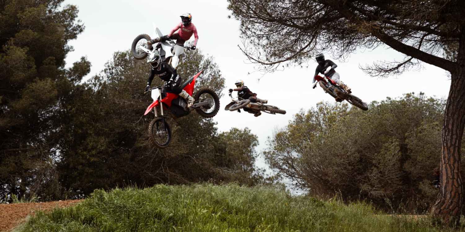 Leading e-dirt bike Stark Varg lets owners download a new trick
