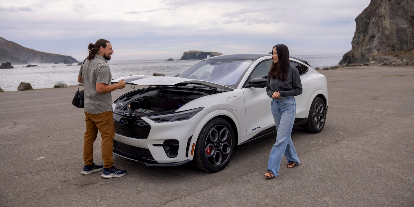 A free frunk? Ford says not so fast