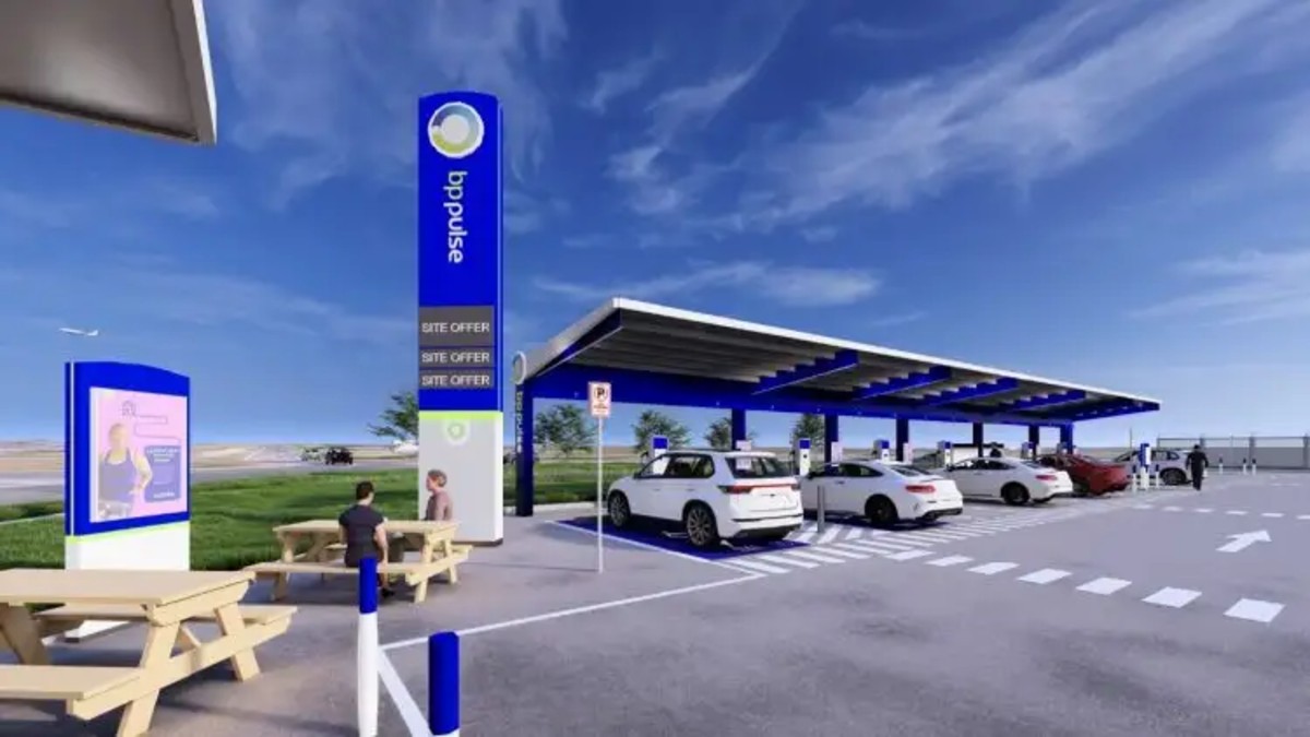bp pulse is building Australia's first airport-scale EV charging hub