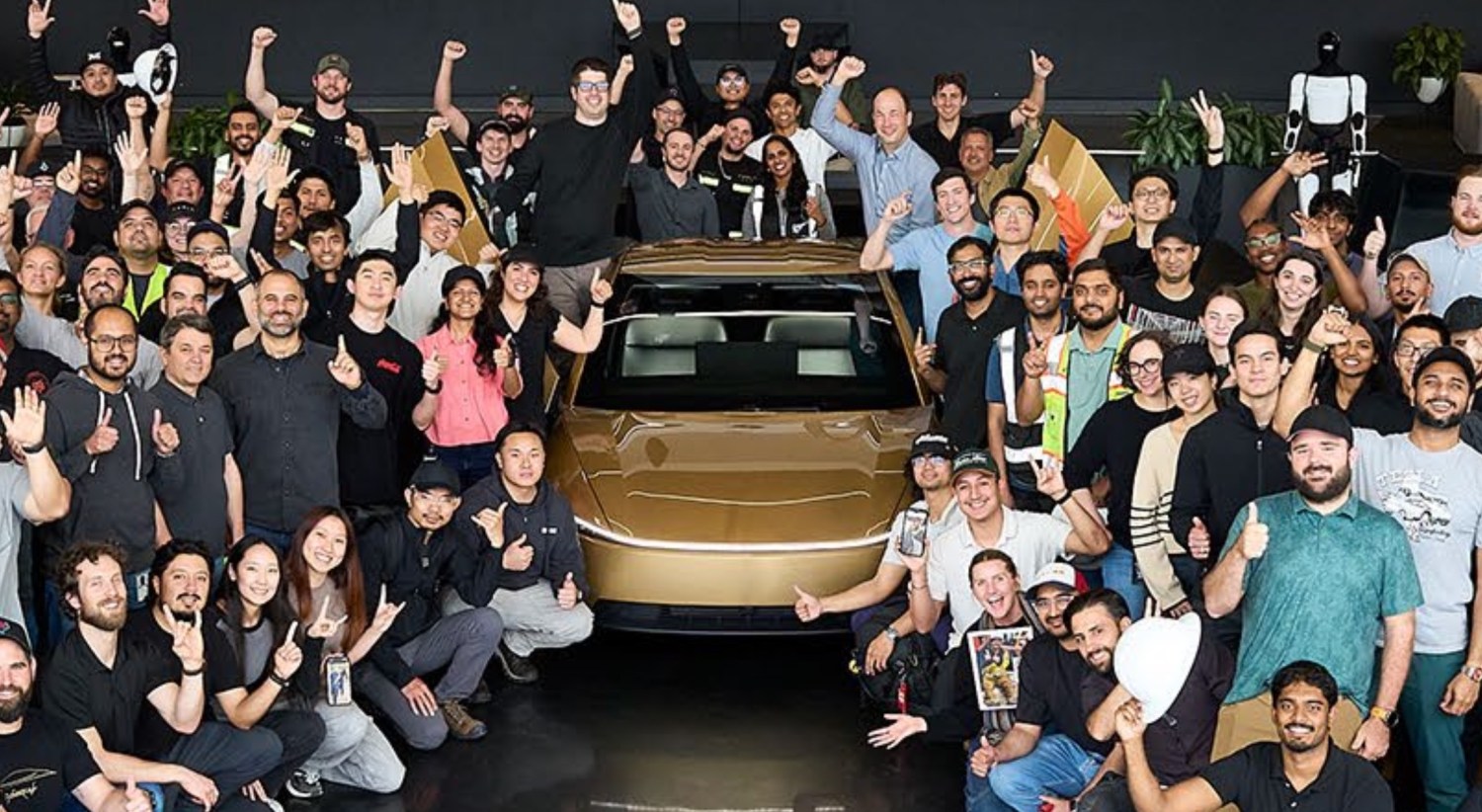 Tesla confirms Cybercab production has started despite delays in unsupervised driving
