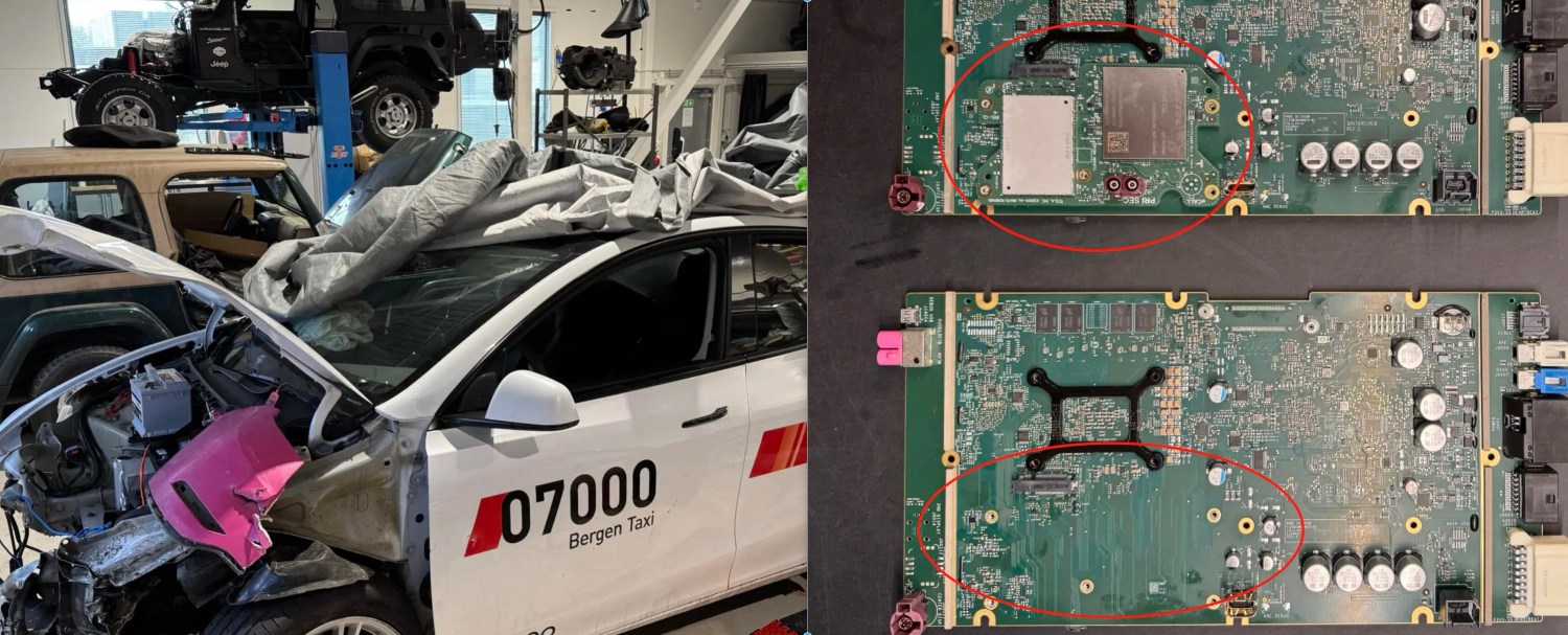 Tesla, Key evidence disappears from Tesla involved in bizarre crash