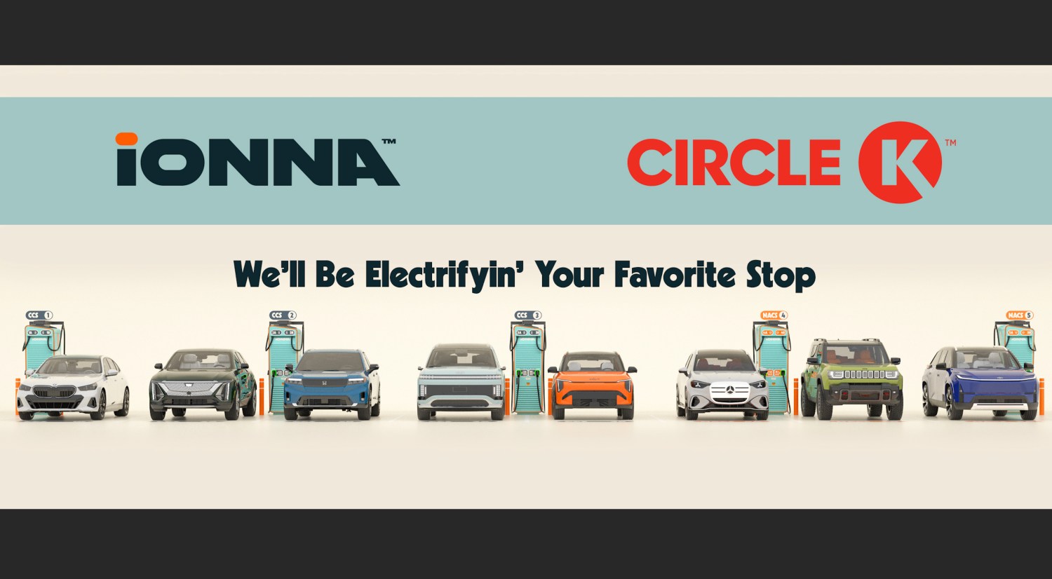 IONNA will install hundreds of DC fast chargers at Circle Ks across America